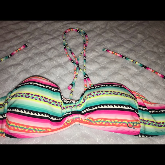 Op Bikini Swimsuit Top Size L (11-13) padded - Picture 1 of 4